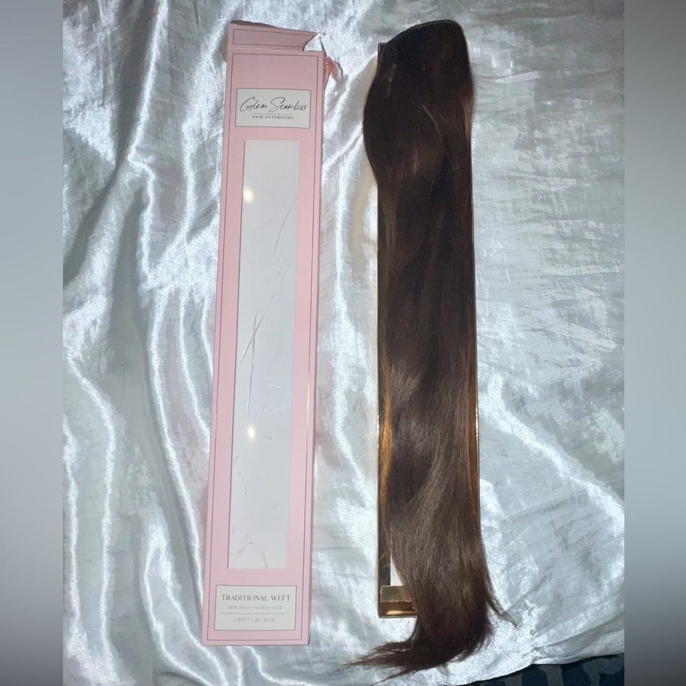 24” length (48” width)  hair extensions - NEW in BOX